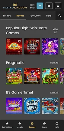 casino kingdom other bonus